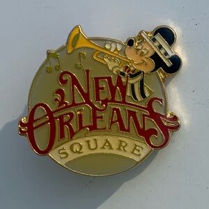Vintage Disney “New Orleans Square” Mickey 30TH ANNIVERSARY Enamel Lapel Pin